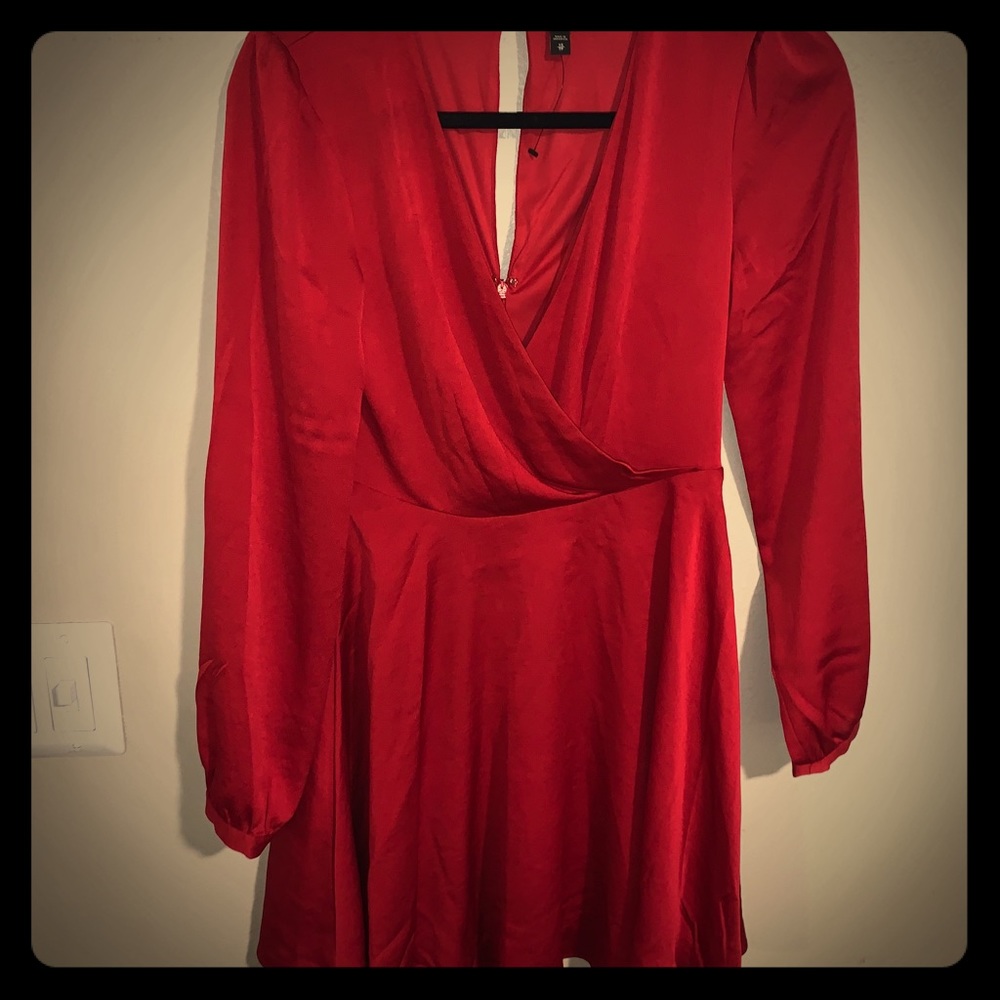Red dress